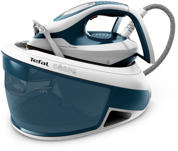 Купить Парогенератор Tefal SV8111E0 синий/белый